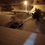 Χιονοπτώσεις στον νομό Πιερίας